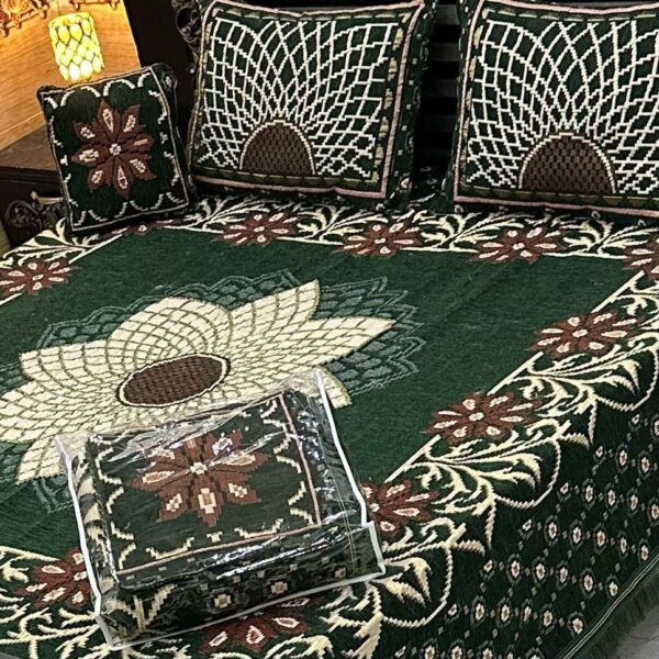 4Pc Velvet Jacquard Bedsheet