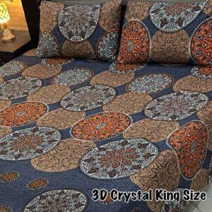 Crystal King Size Bedsheet - Image 2