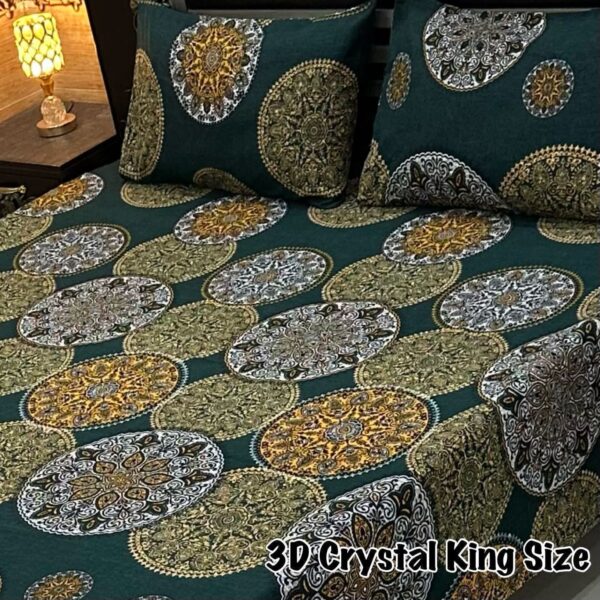 Crystal King Size Bedsheet