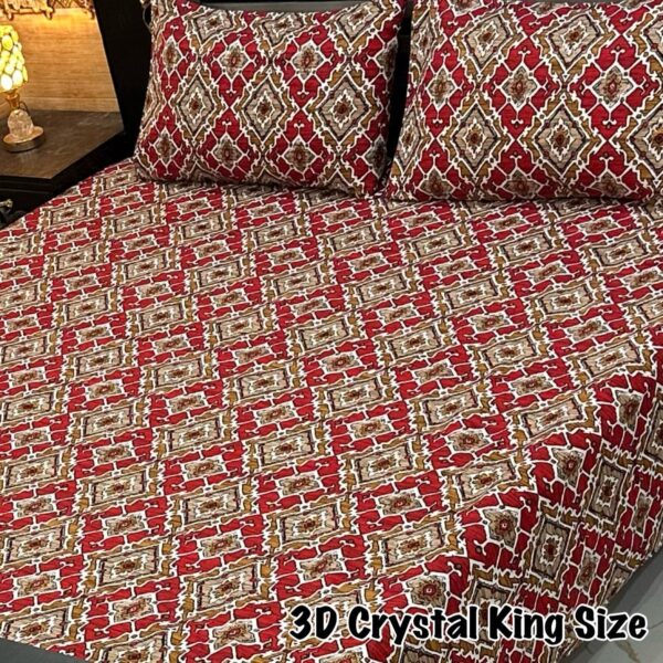 Crystal King Size Bedsheet - Image 2