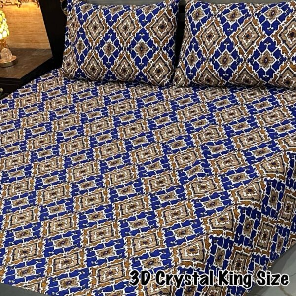 Crystal King Size Bedsheet