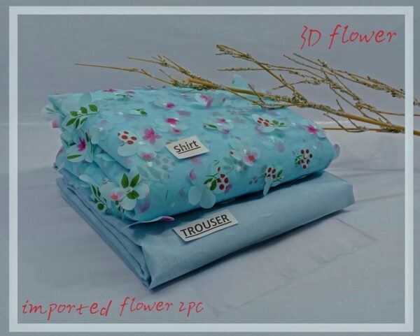 3D Imported Flower 2PC - Image 4