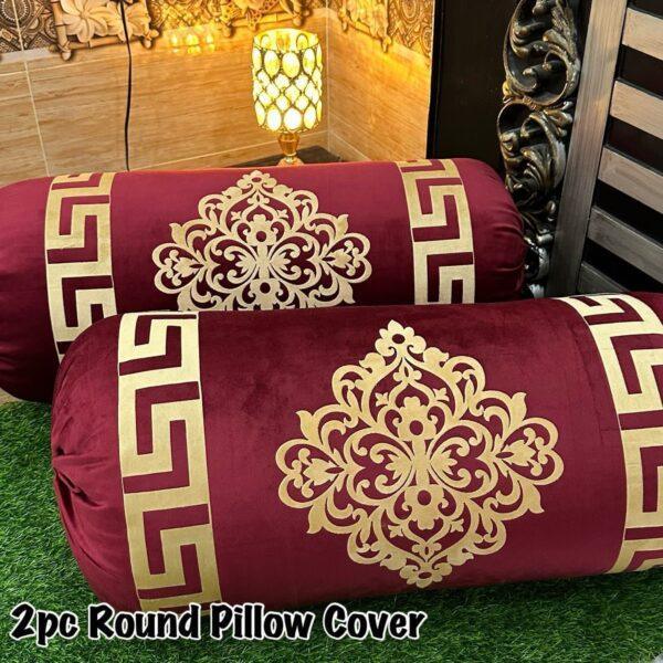 Luxury 2pc Gol Pillow Cover - Image 7
