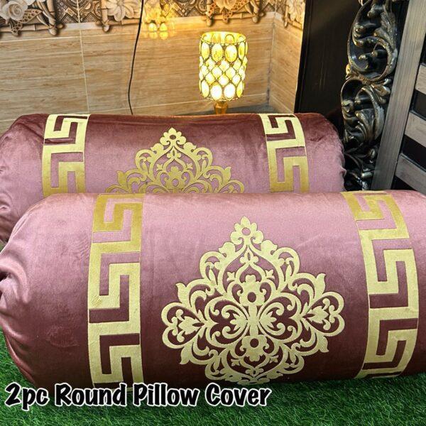 Luxury 2pc Gol Pillow Cover - Image 5